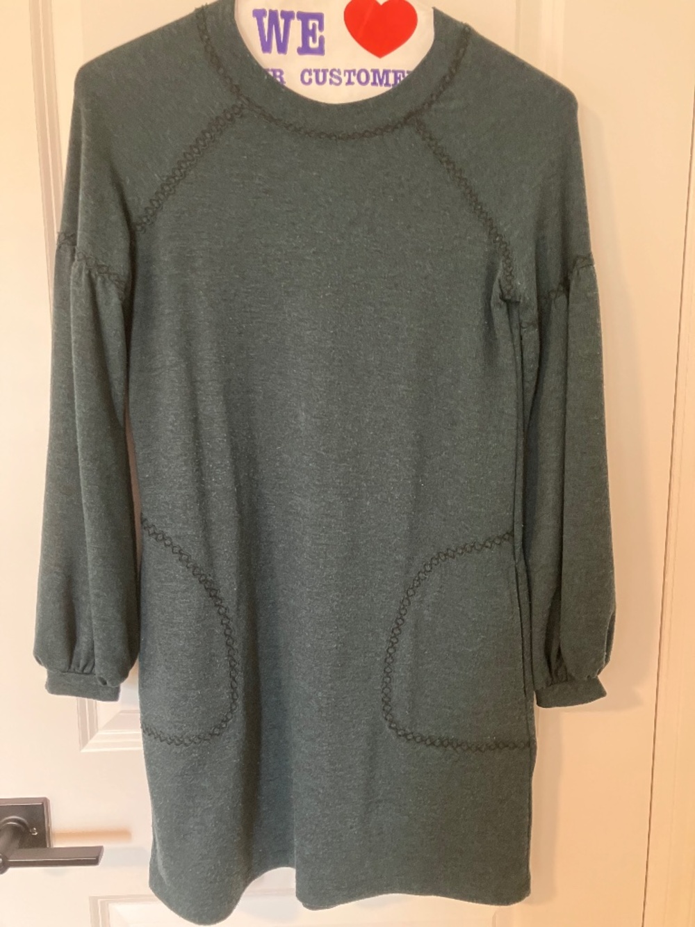 Max Studio, XS, Dark Green Dress